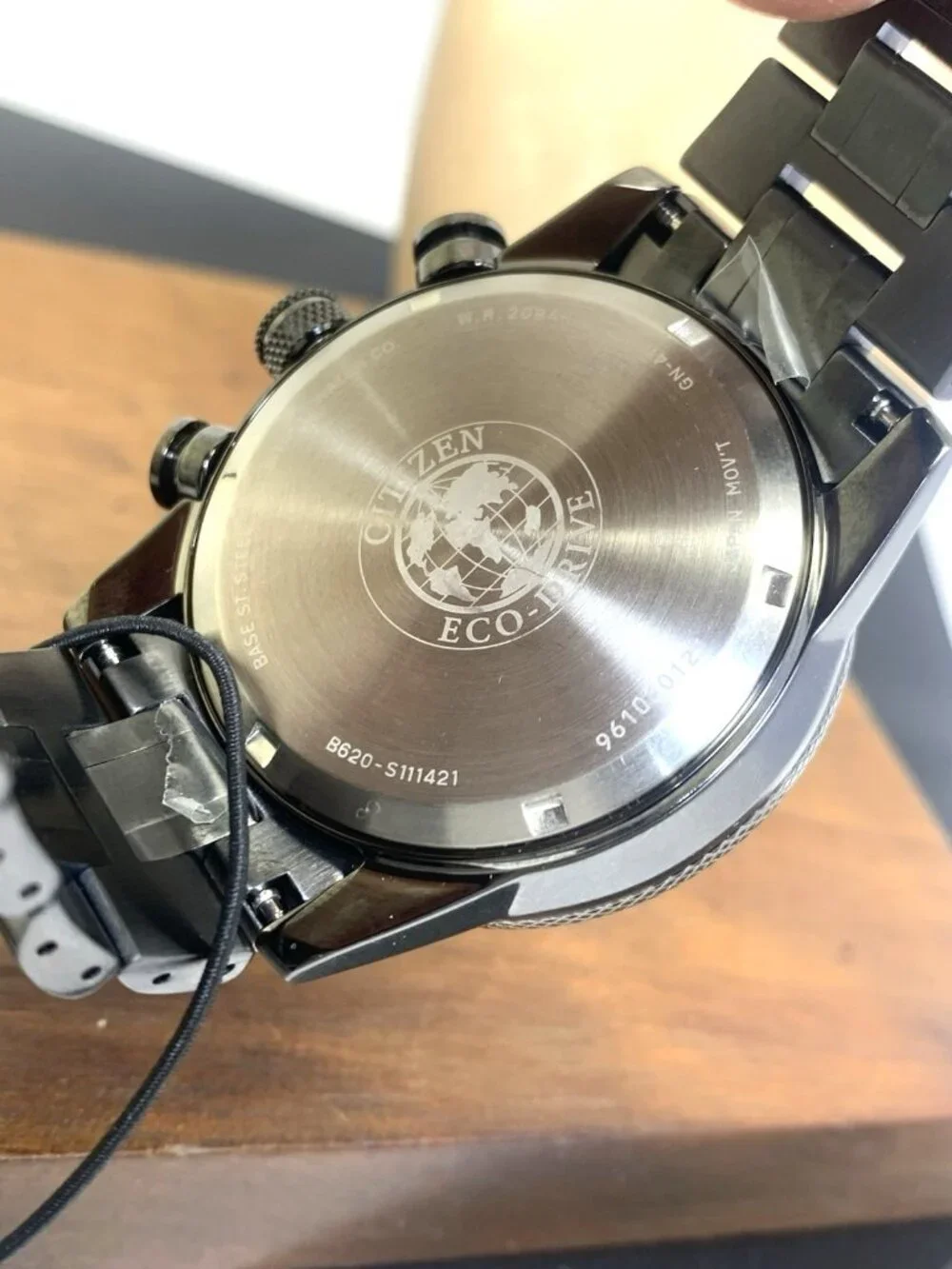 Citizen Men's Watch Nighthawk CA4377-53H Eco-Drive Chronograph Gray Gunmetal